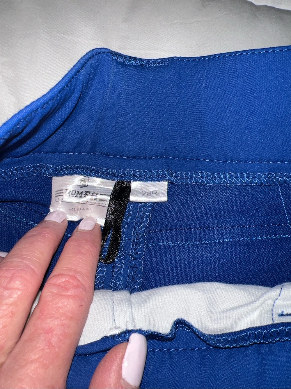 Romfh Royal Blue Riding Breeches 28R - Picture 5 of 9